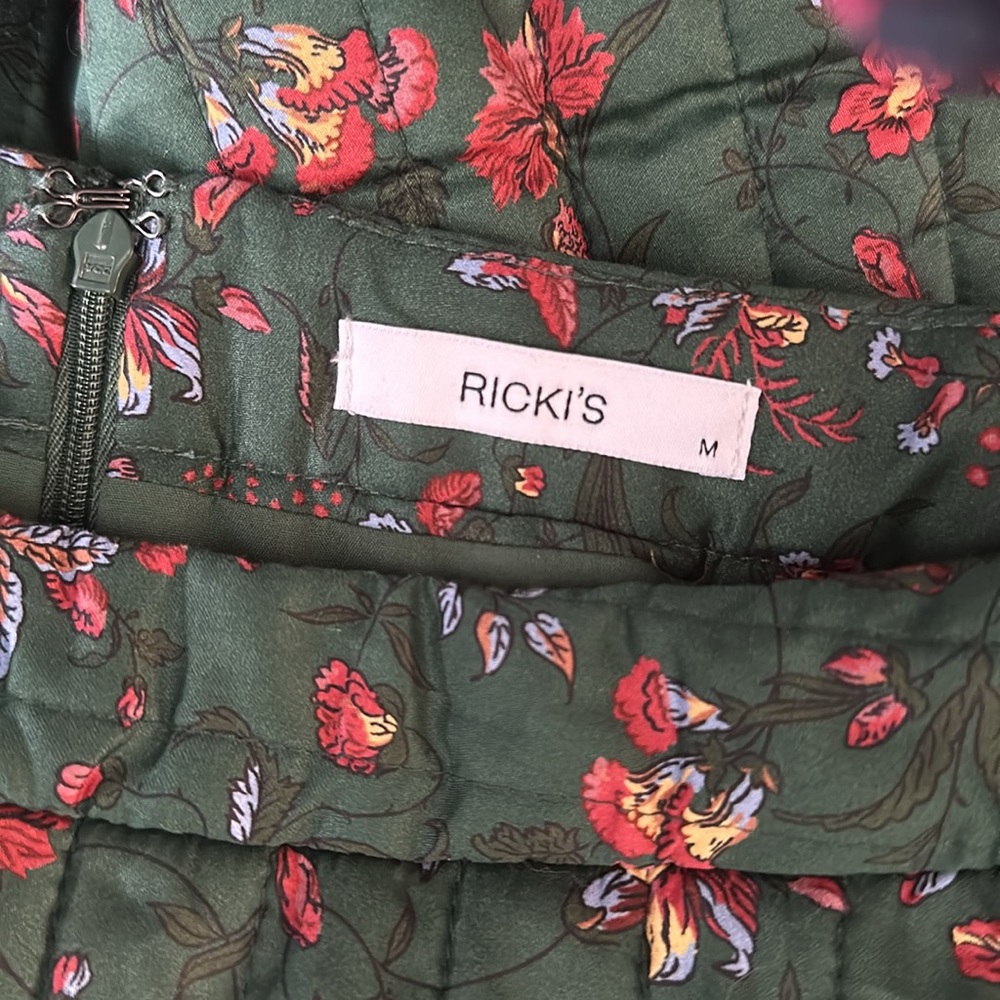 Quilted Floral Skirt - Picture 11 of 11